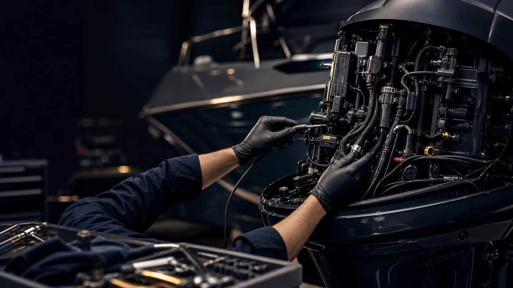 A careful diagnostic scene