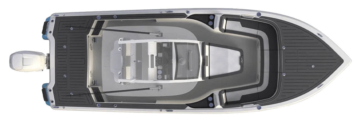 Official top-down layout view of a Scout 281 XSS